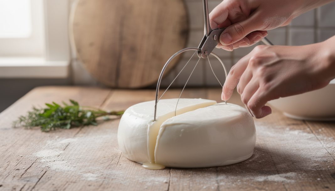 découvrez comment maîtriser l'art de la lyre grâce à l'utilisation des outils appropriés pour éviter d'endommager le caillé et garantir une découpe parfaite.