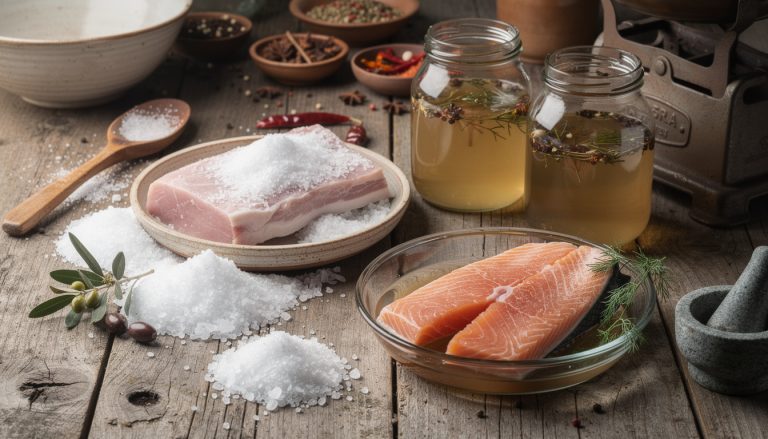 découvrez les secrets du salage à travers les traditions régionales françaises, entre sel sec et saumure, pour sublimer vos préparations culinaires.