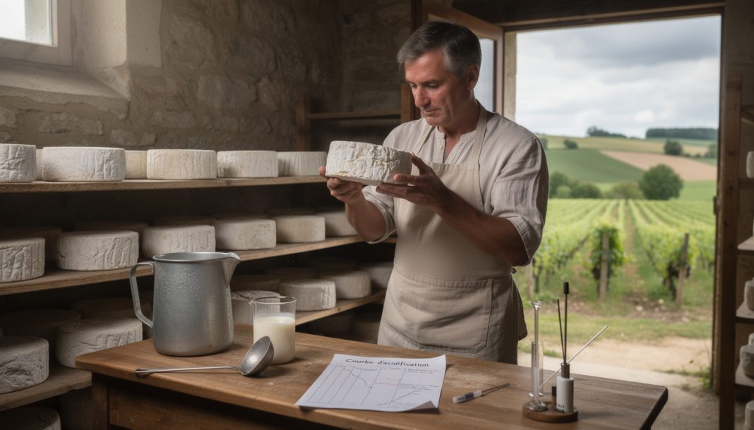 découvrez comment le chaource incarne la maîtrise de l'acidification lente, révélant toute la richesse et l'authenticité du terroir champenois.