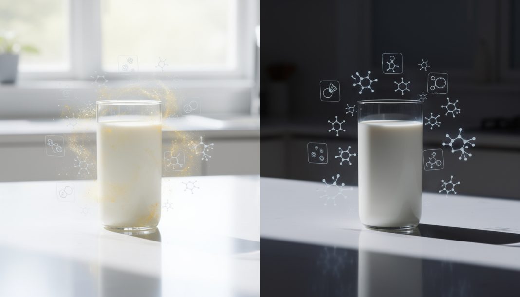 découvrez comment la lumière affecte la qualité des vitamines et des lipides dans les produits laitiers, et pourquoi l'obscurité joue un rôle crucial pour préserver leurs bienfaits nutritionnels.