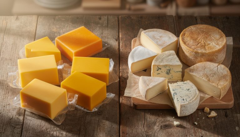 découvrez 6 astuces simples et efficaces pour différencier un fromage industriel d'un fromage fermier au premier coup d'œil et choisir un produit authentique.