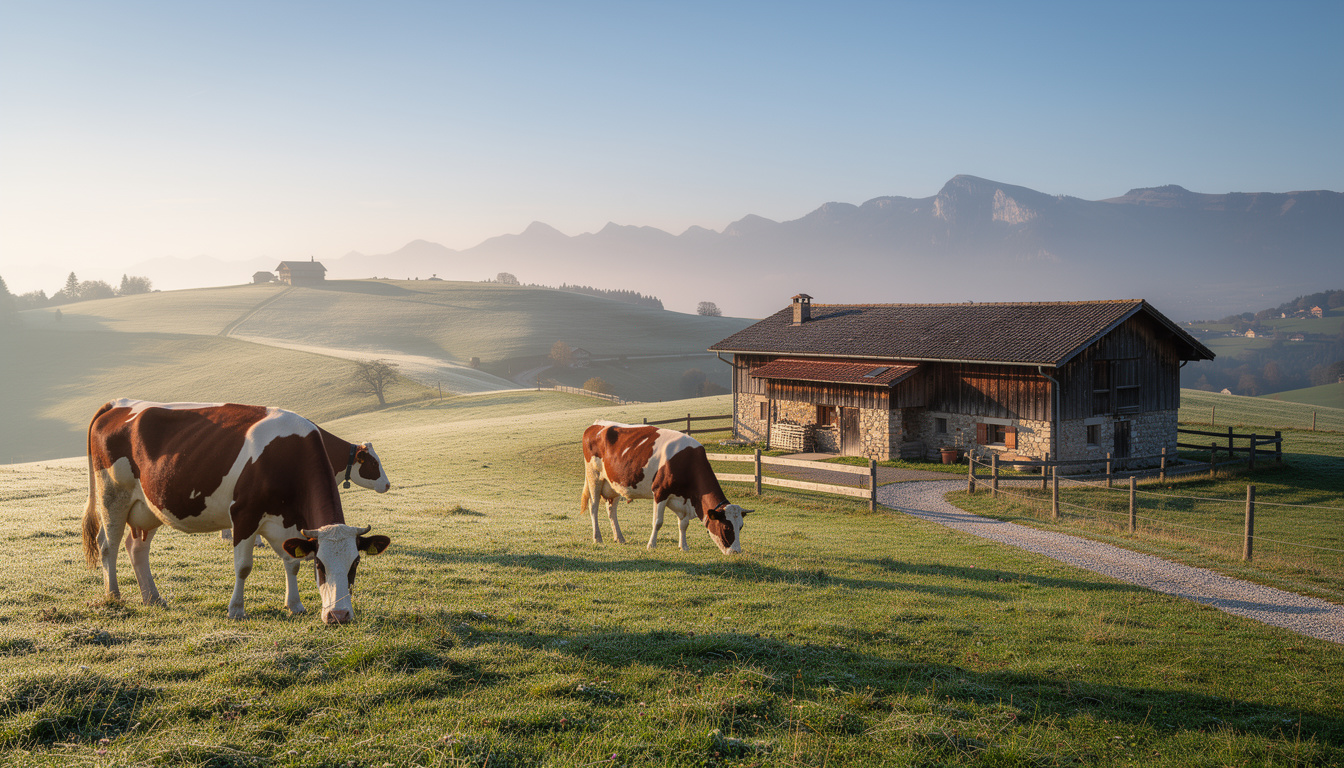découvrez comment j'ai révélé le secret du goût unique du comté lors d'une visite inoubliable dans une ferme isolée, entre traditions fromagères et savoir-faire authentique.