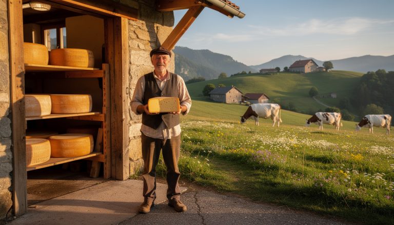 découvrez comment une visite dans une ferme isolée m'a révélé le secret unique du goût authentique du comté, entre traditions et savoir-faire artisanal.