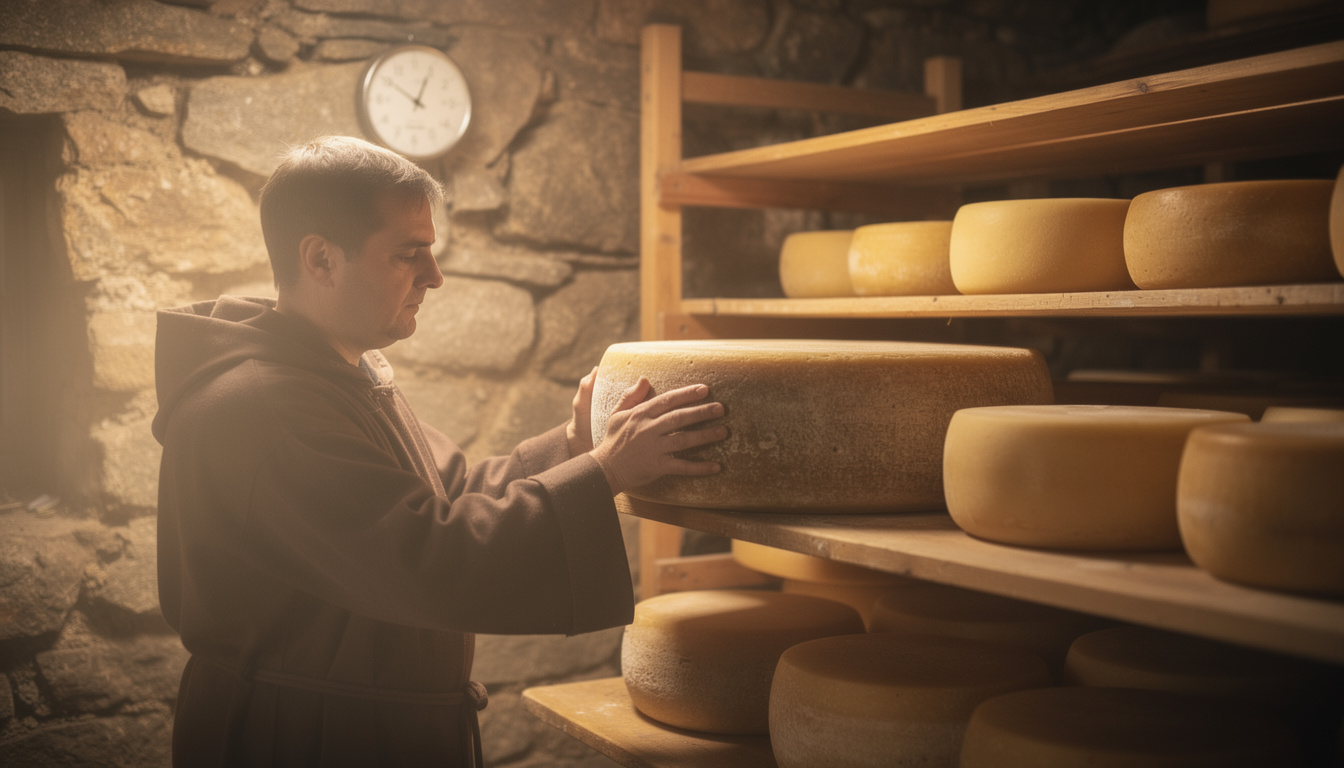 découvrez le secret des moines affineurs qui rendent leurs fromages exceptionnellement onctueux grâce à des techniques traditionnelles et un savoir-faire unique.