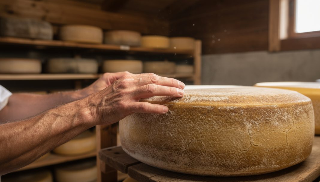 découvrez les astuces des maîtres fromagers pour identifier un vrai fromage d'alpage simplement au toucher et savourer une qualité authentique.