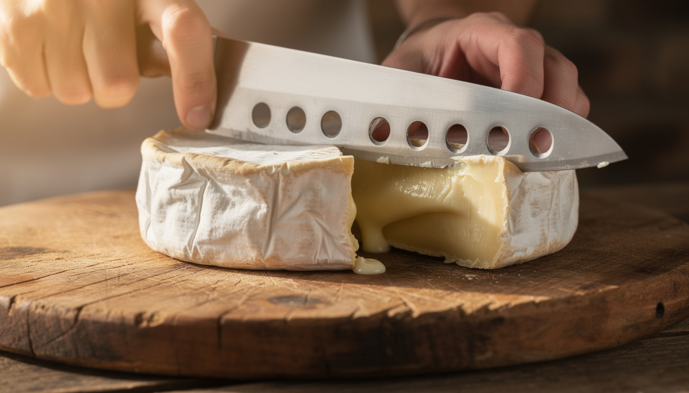 découvrez l'astuce des professionnels pour que votre fromage ne colle jamais au couteau et coupe facilement à chaque fois.