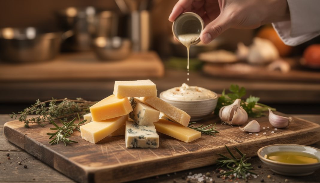 découvrez l'astuce ingénieuse des grands chefs pour ne plus jeter vos croûtes de fromage et les utiliser de manière savoureuse et écologique.