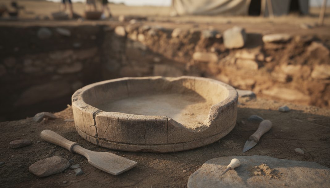découvrez la découverte exceptionnelle du premier moule à fromage de l'humanité, un artefact ancien encore fonctionnel, révélant les origines de la fabrication du fromage.