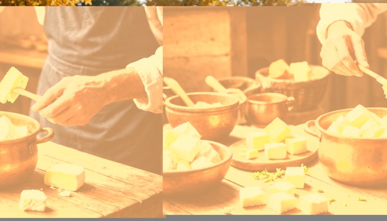 Mains façonnant un fromage artisanal dans des moules en osier lors d'un atelier de fabrication de fromage maison