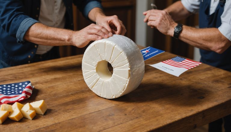 Fromage traditionnel au lait cru, interdit a l'importation aux Etats-Unis